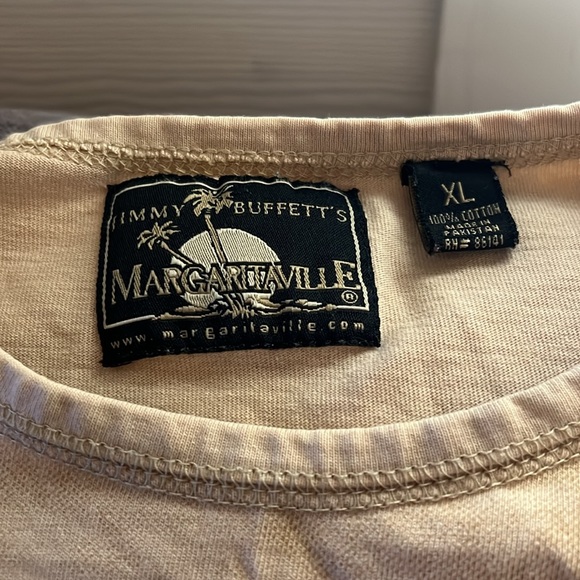 Brown Margaritaville Rhinestone Graphic T-Shirt - Picture 2 of 5